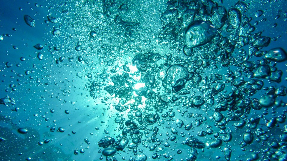 waterbubbels