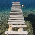 Walking along the Croatian coast