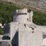 De muren van de stad Dubrovnik