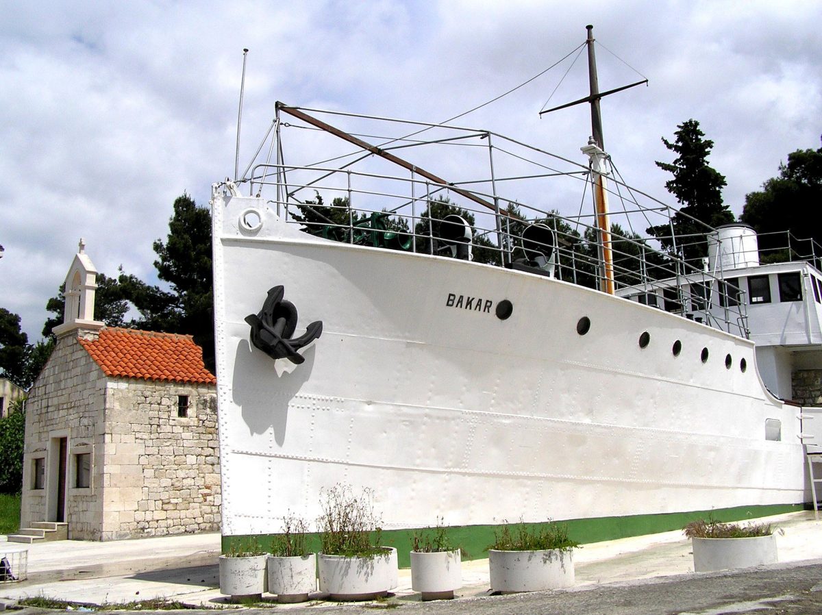 Parobrod Bakar from 1931, Maritime museum in Split, Croatia