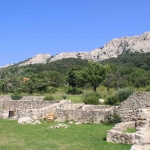 Ruins in Jurandvor, island Krk, Croatia
