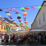 photo ©EMRE d.o.o. Coloured umbrella's Porcijunkolovo Cakovec, Croatia