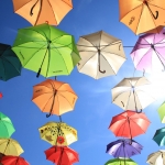 photo ©EMRE d.o.o. Coloured umbrella's Porcijunkolovo Cakovec, Croatia