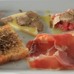Istrian entree with truffels