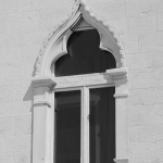 Trogir, sculpted window