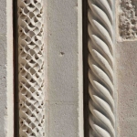 Trogir, detail of carved doorway