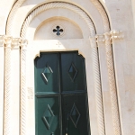 Trogir, carved doorway