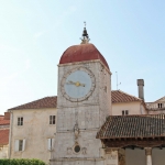 Trogir, clock tower