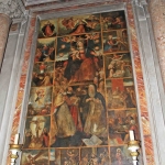 Trogir, painting in st. Lawrence cathedral