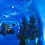 Advent in Zagreb - illuminated winter wonderland tunnel