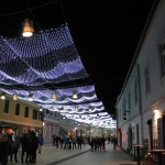 Christmas fair in Cakovec, Croatia