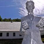 Sculpture of Nikola Tesla