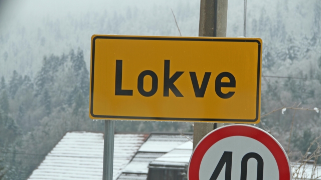 The town Lokve in Gorski Kotar