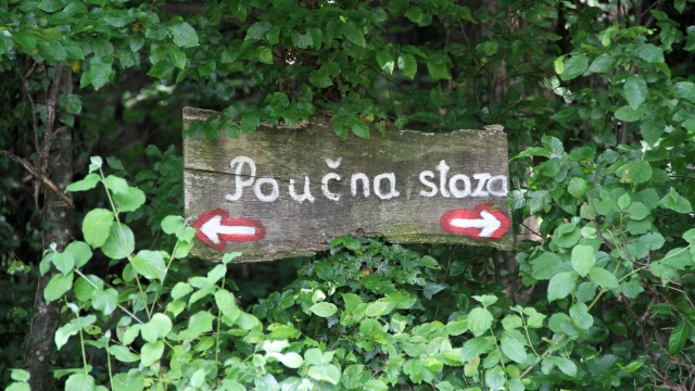 Educational trail (PS18) Kalnik, Croatia